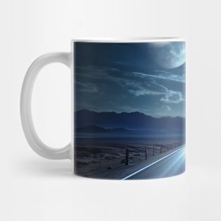 Road Voyage Trip Serene Landscape Mug